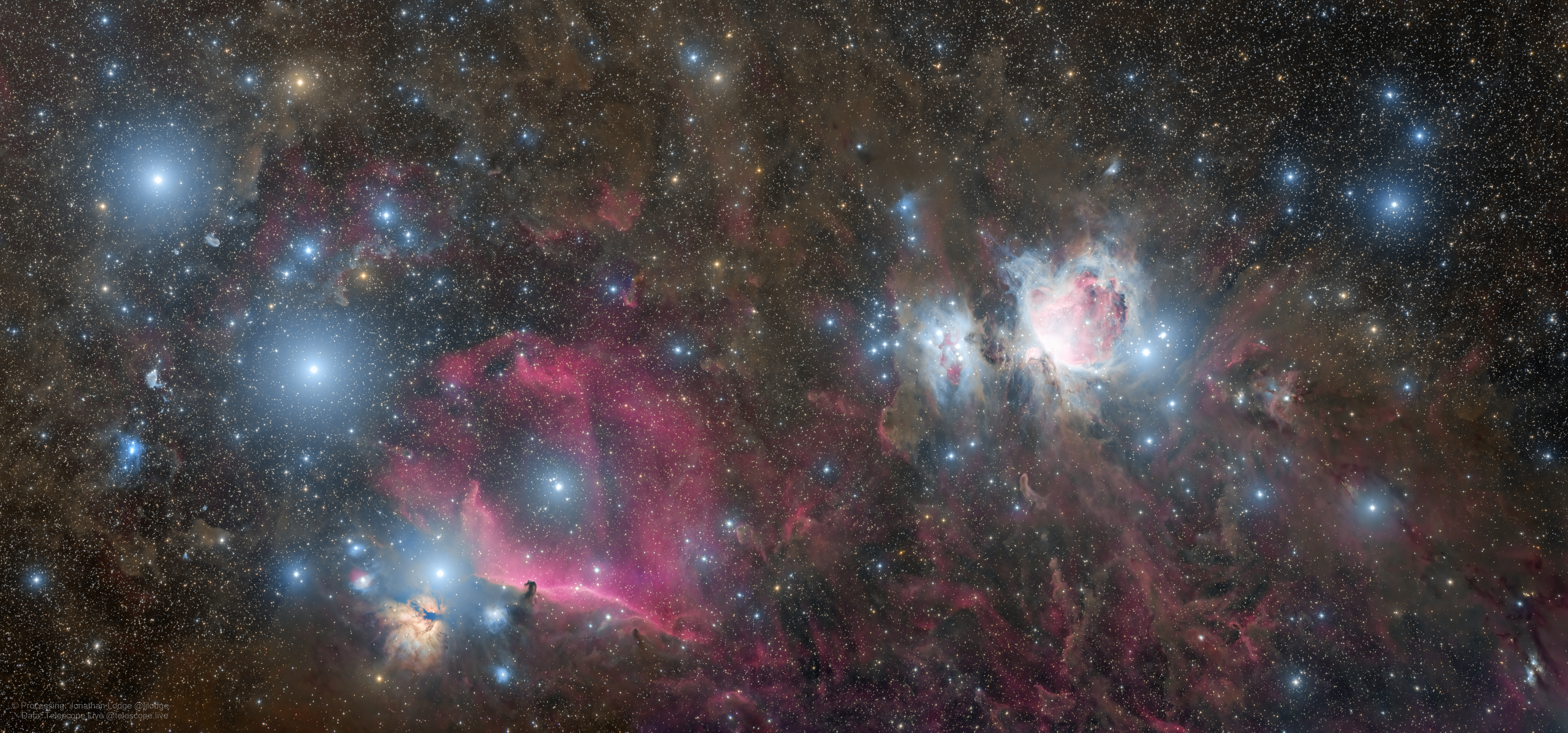 Orion's belt hot sale hubble telescope